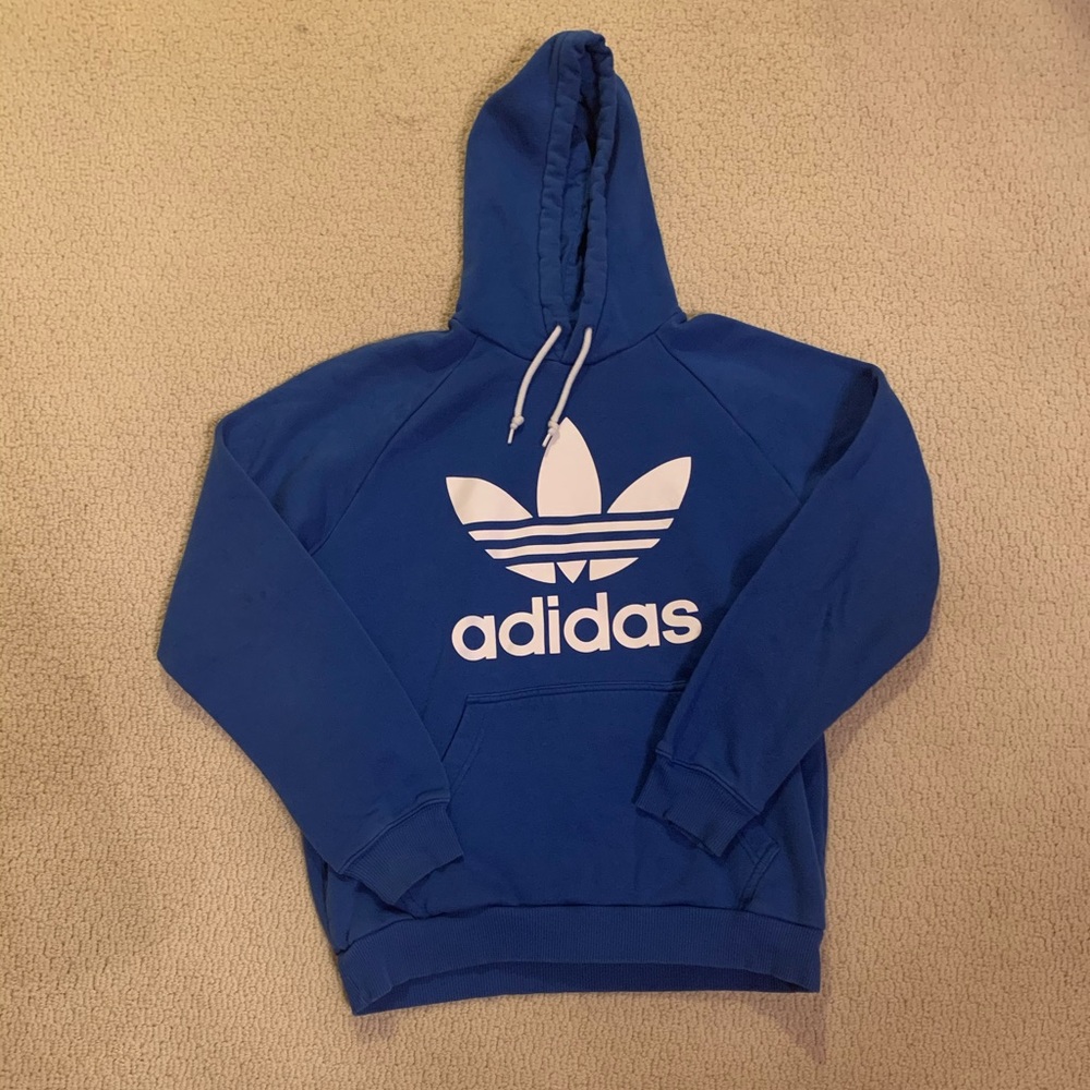 Men’s Blue Adidas Hoodie